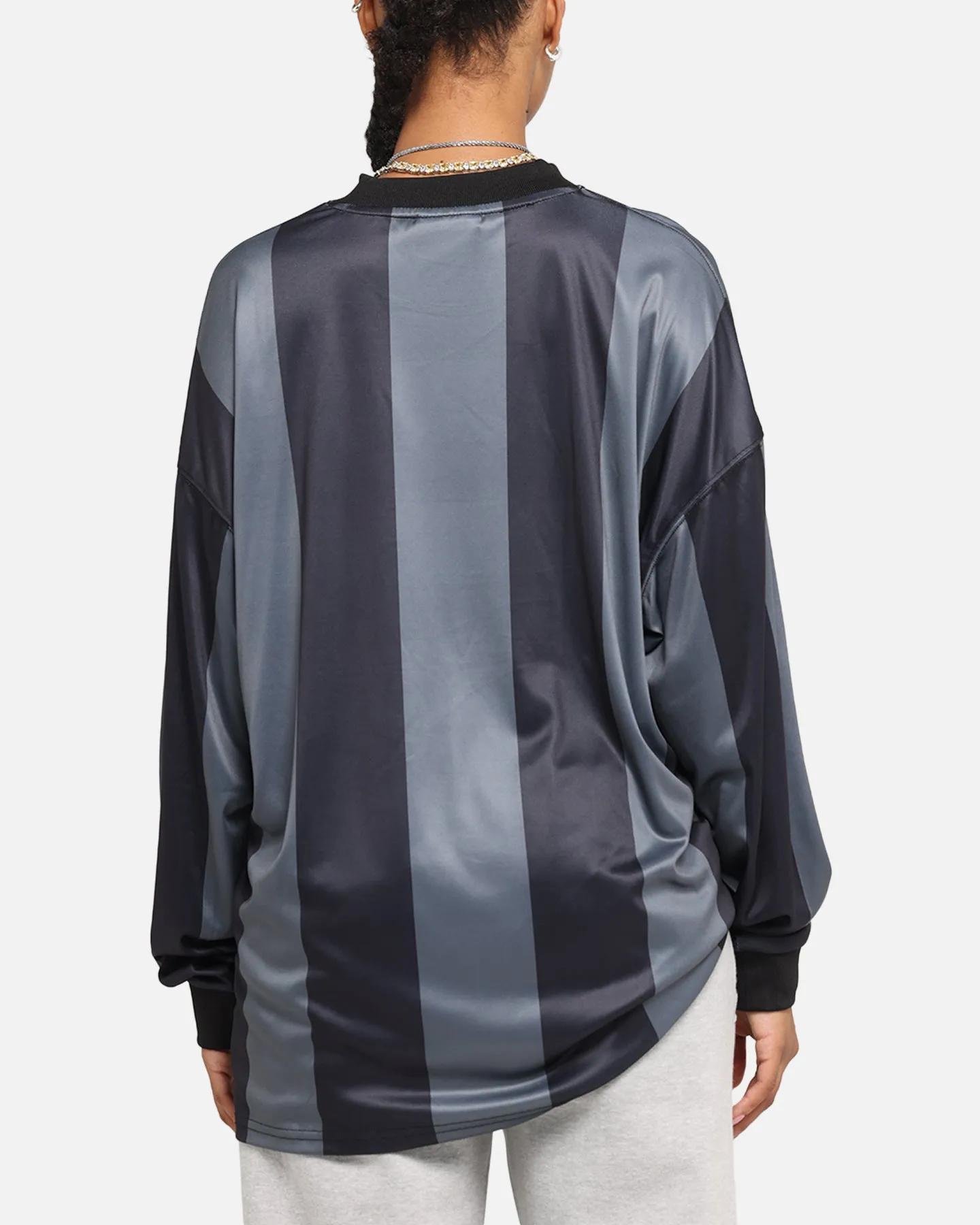 Carre Academy Oversized Long Sleeve T-Shirt Black/Grey sold by Culture Kings product image thumbnail 3