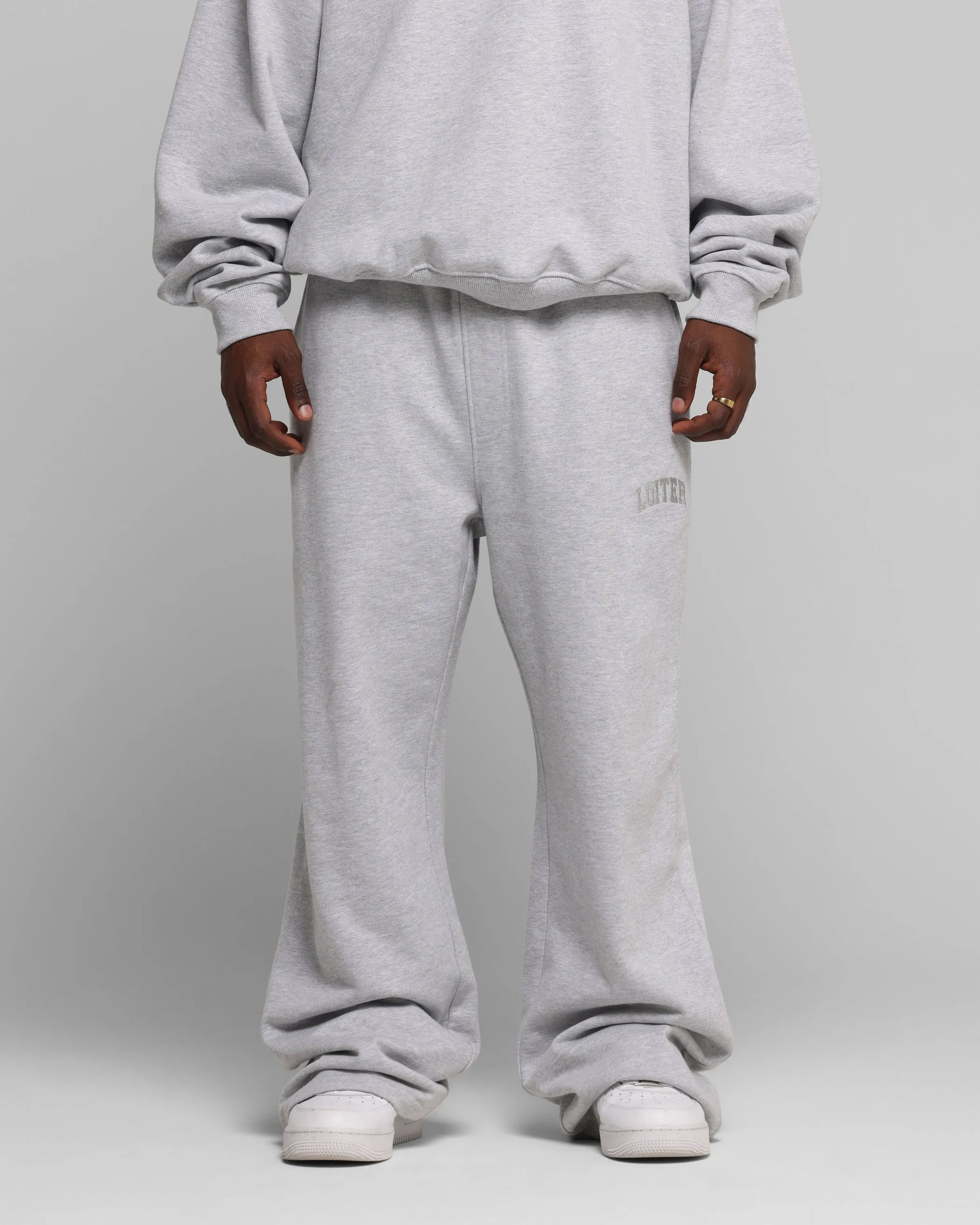 Loiter Arch Premium Sweat Pants Grey sold by Culture Kings product image thumbnail 4