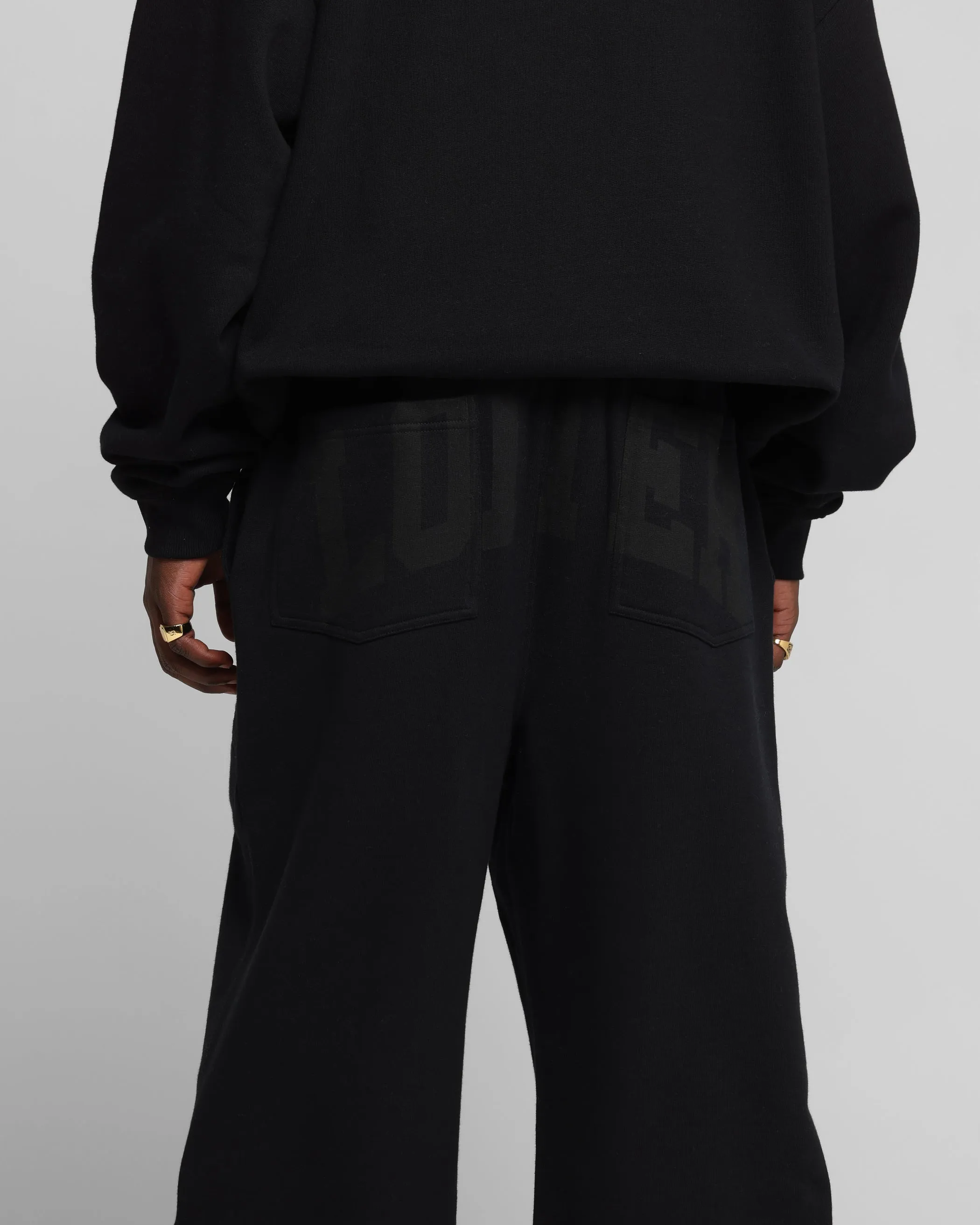 Loiter Arch Premium Sweat Pants Black sold by Culture Kings product image thumbnail 3