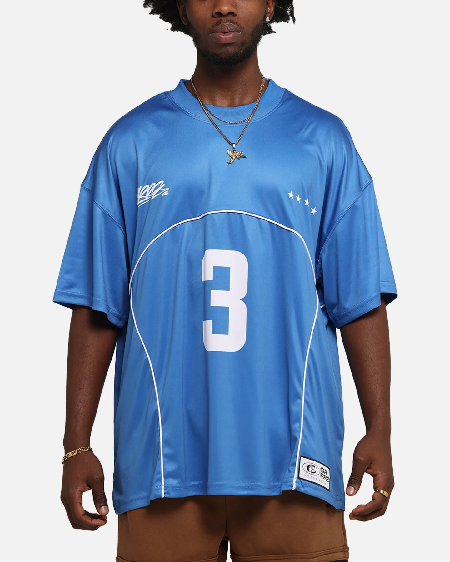 Carre Trainer T-Shirt Blue sold by Culture Kings