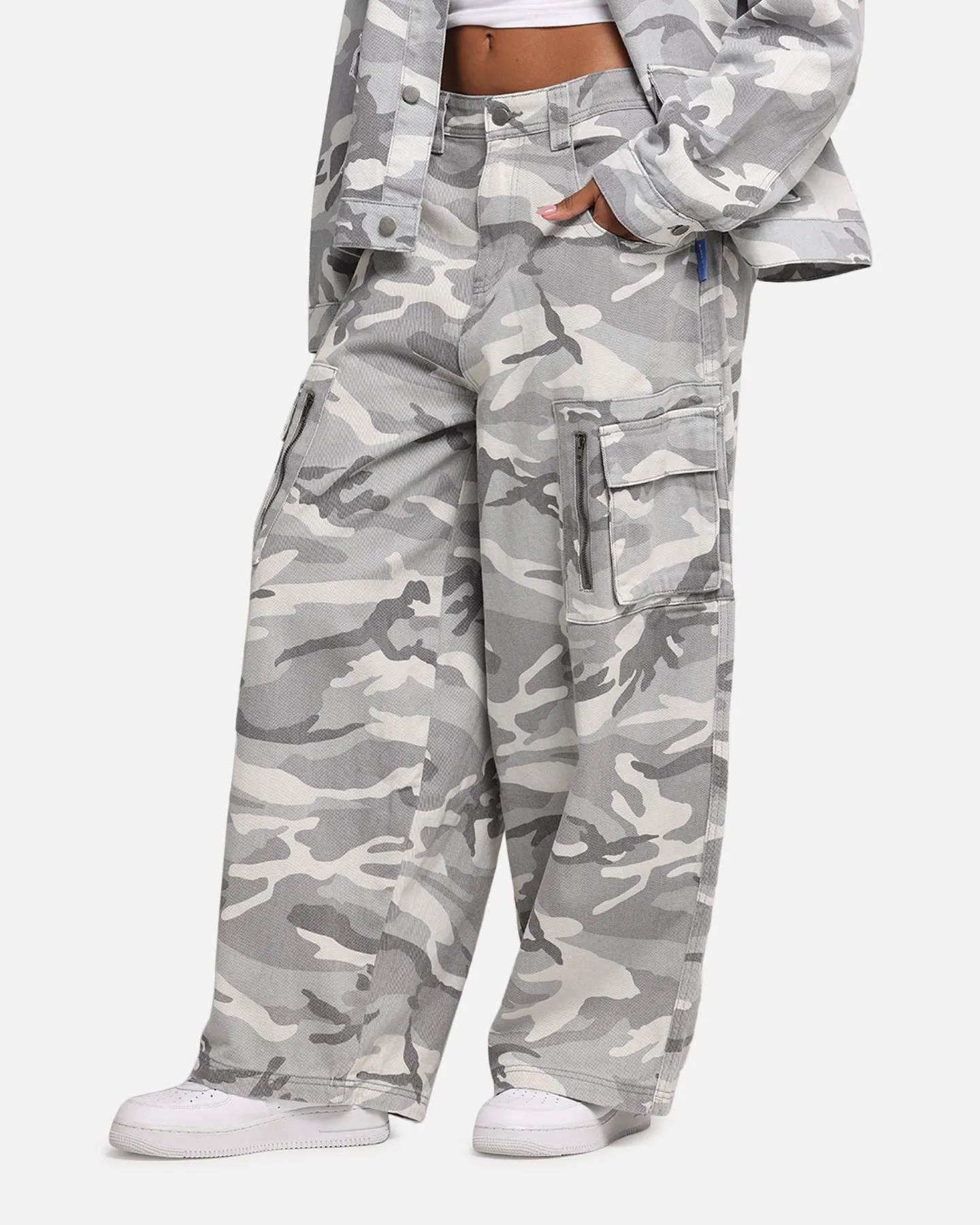 Loiter Combat Cargo Pants Snow Camo sold by Culture Kings product image thumbnail 5