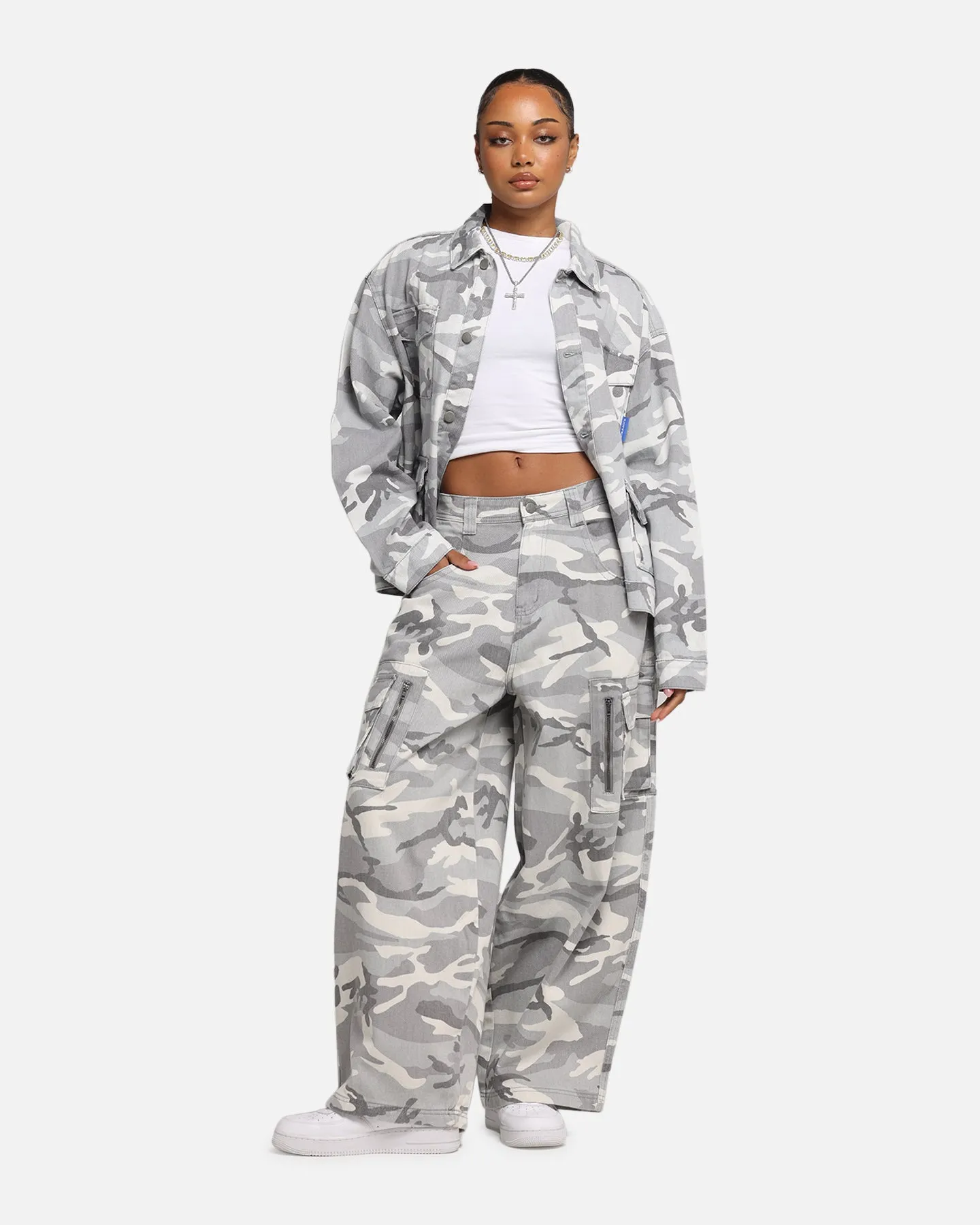 Loiter Combat Cargo Pants Snow Camo sold by Culture Kings product image thumbnail 2