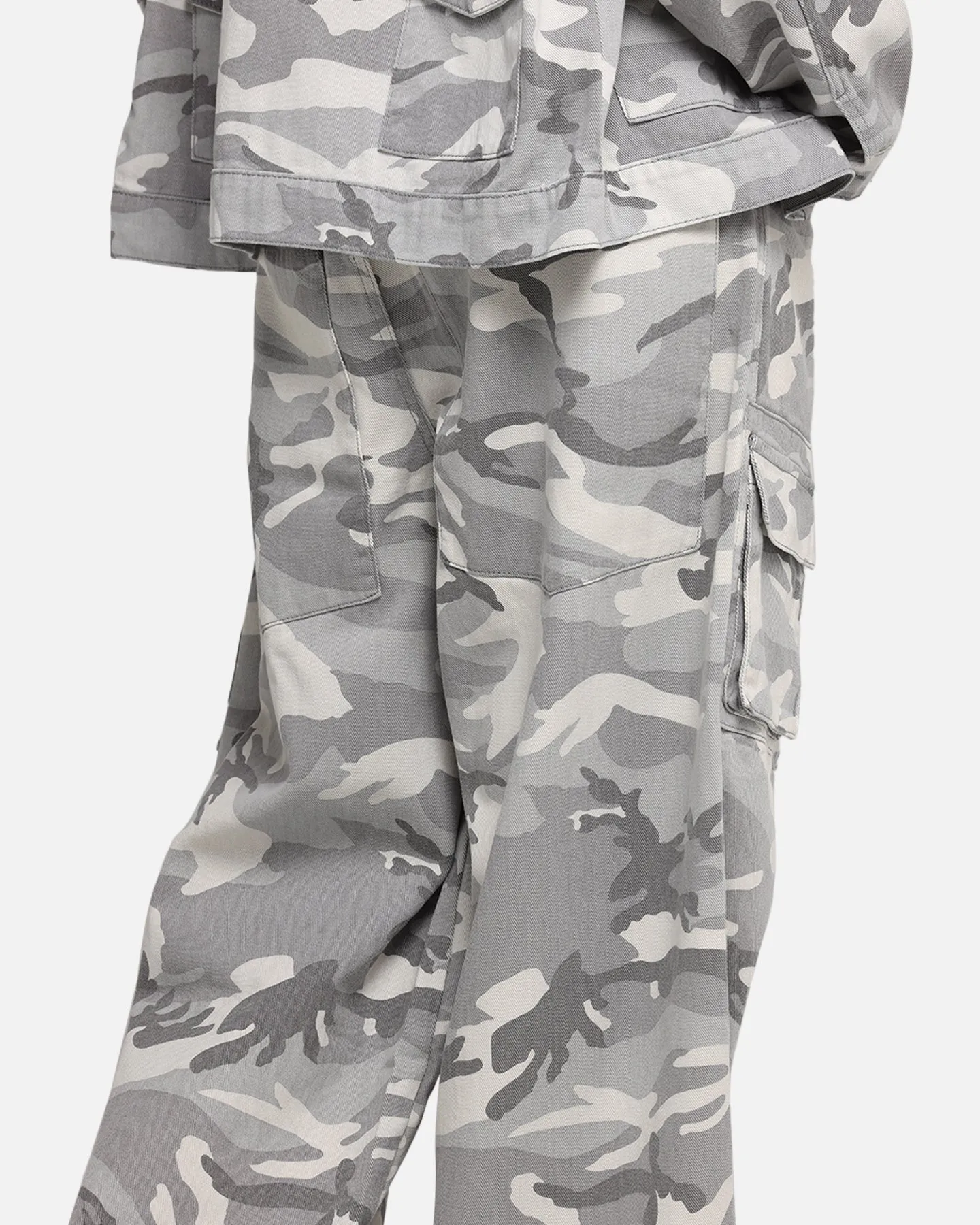 Loiter Combat Cargo Pants Snow Camo sold by Culture Kings product image thumbnail 4