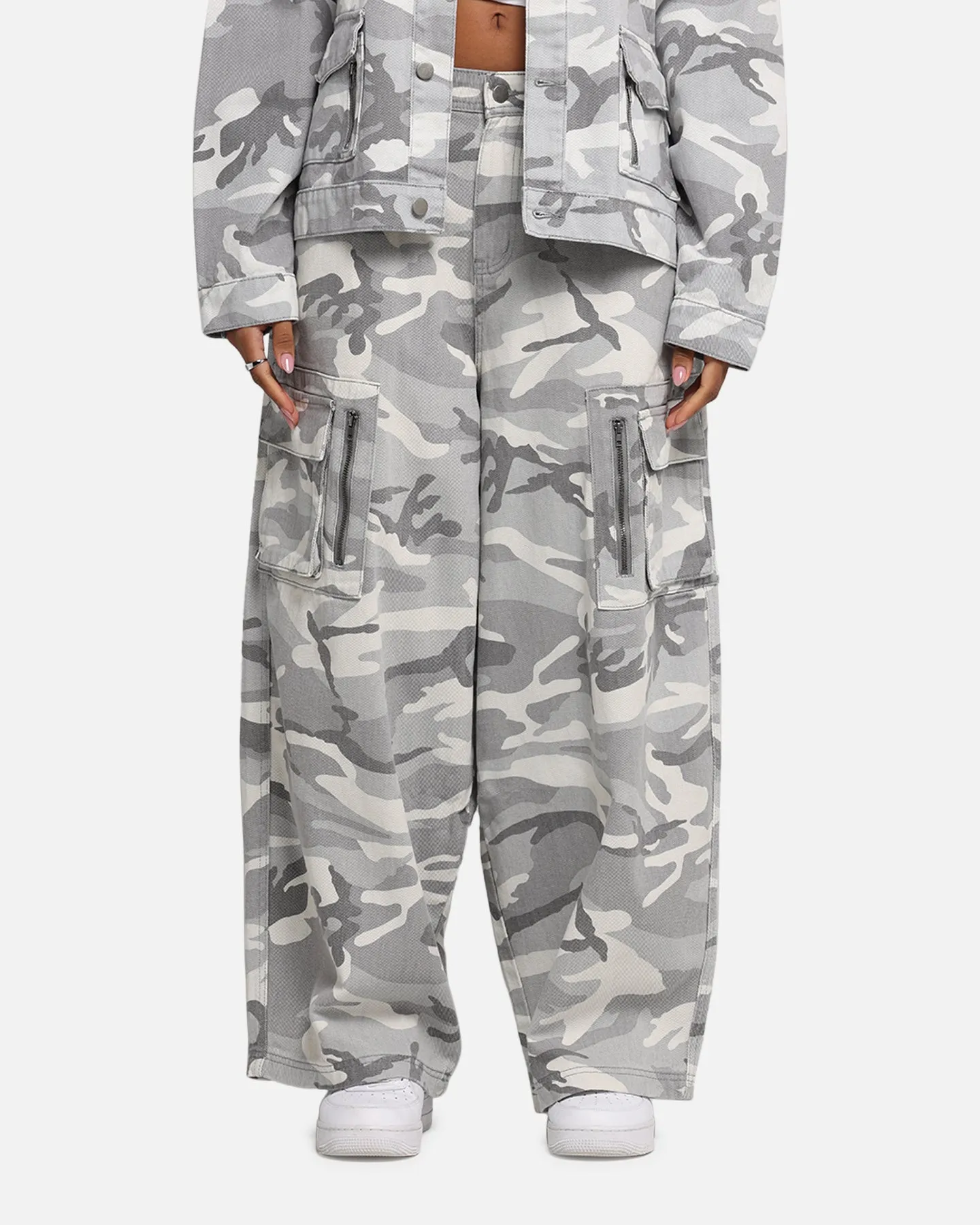 Loiter Combat Cargo Pants Snow Camo sold by Culture Kings