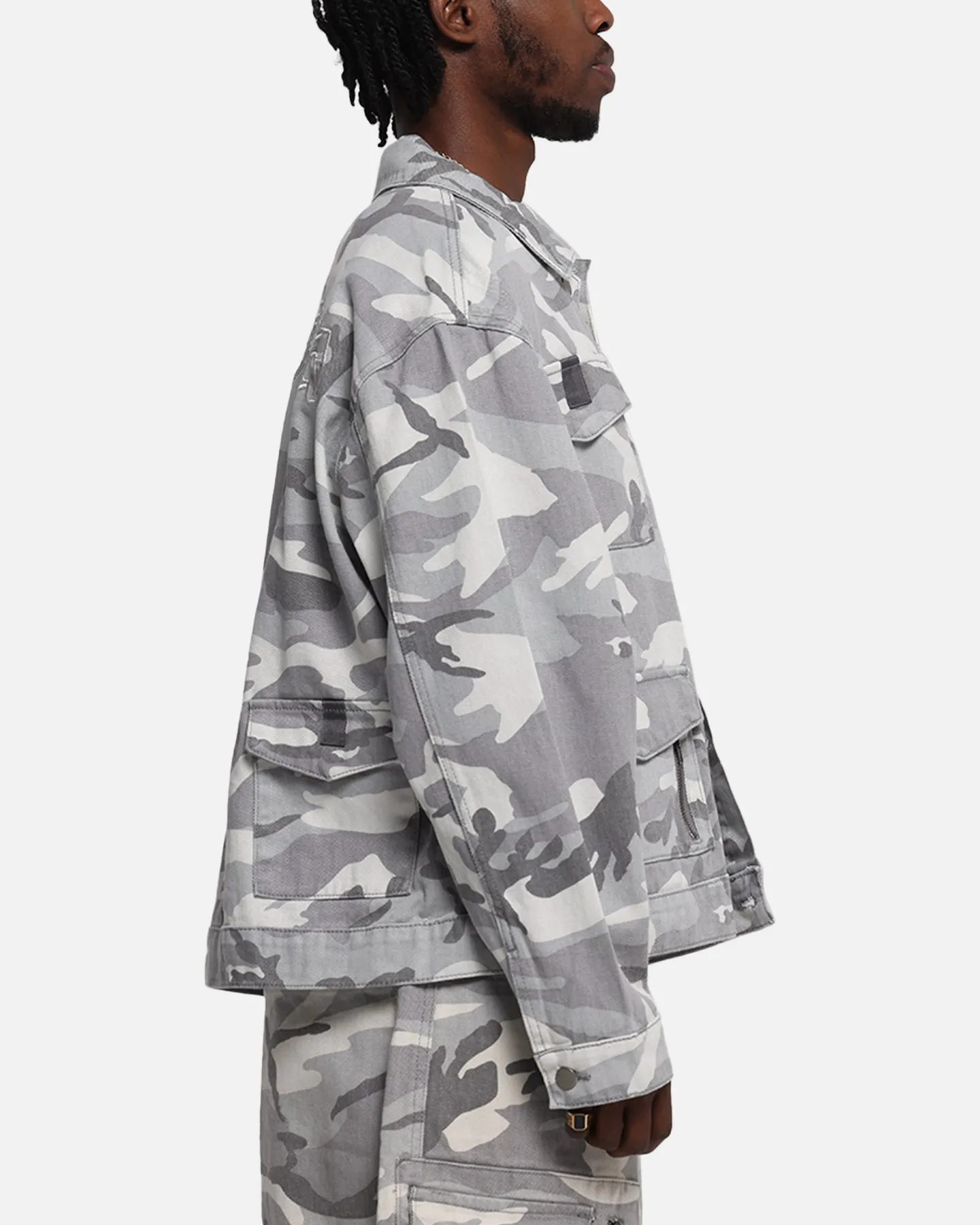 Loiter Combat Utility Jacket Snow Camo sold by Culture Kings product image thumbnail 5