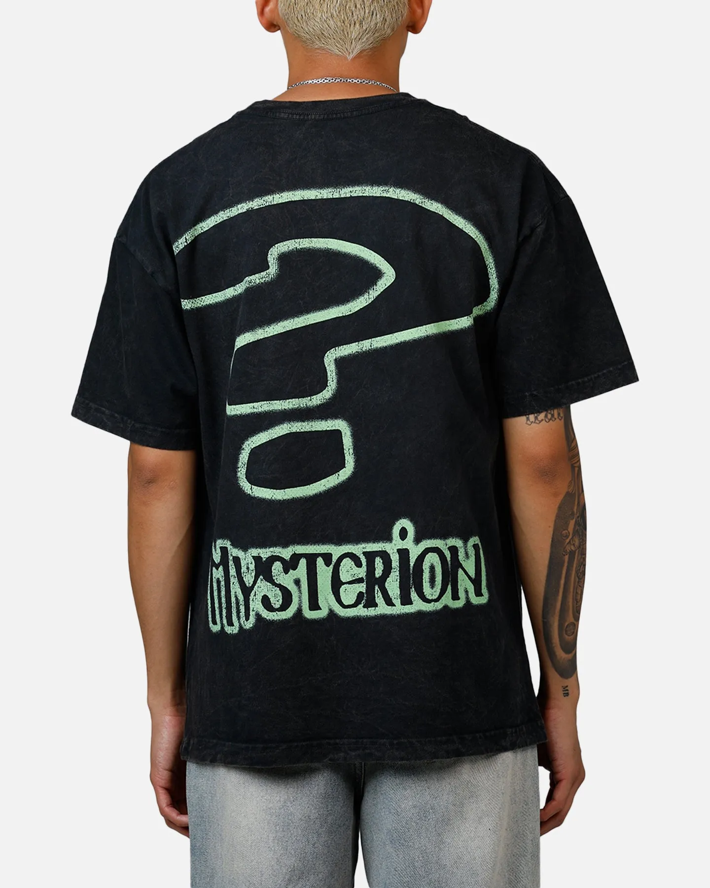 73 Studio x South Park Mysterion Heavyweight T-Shirt Black Acidwash sold by Culture Kings product image thumbnail 2