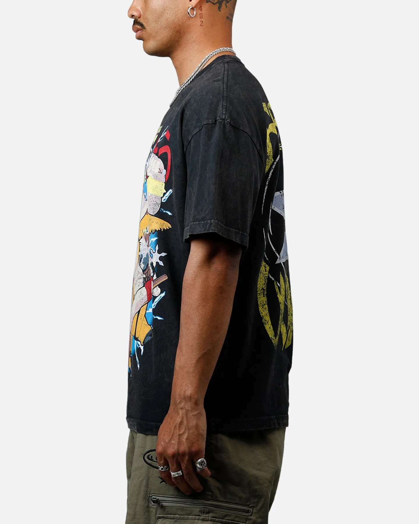 73Studio x South Park Lets Fighting Love Heavyweight T-Shirt Black Acidwash sold by Culture Kings product image thumbnail 5