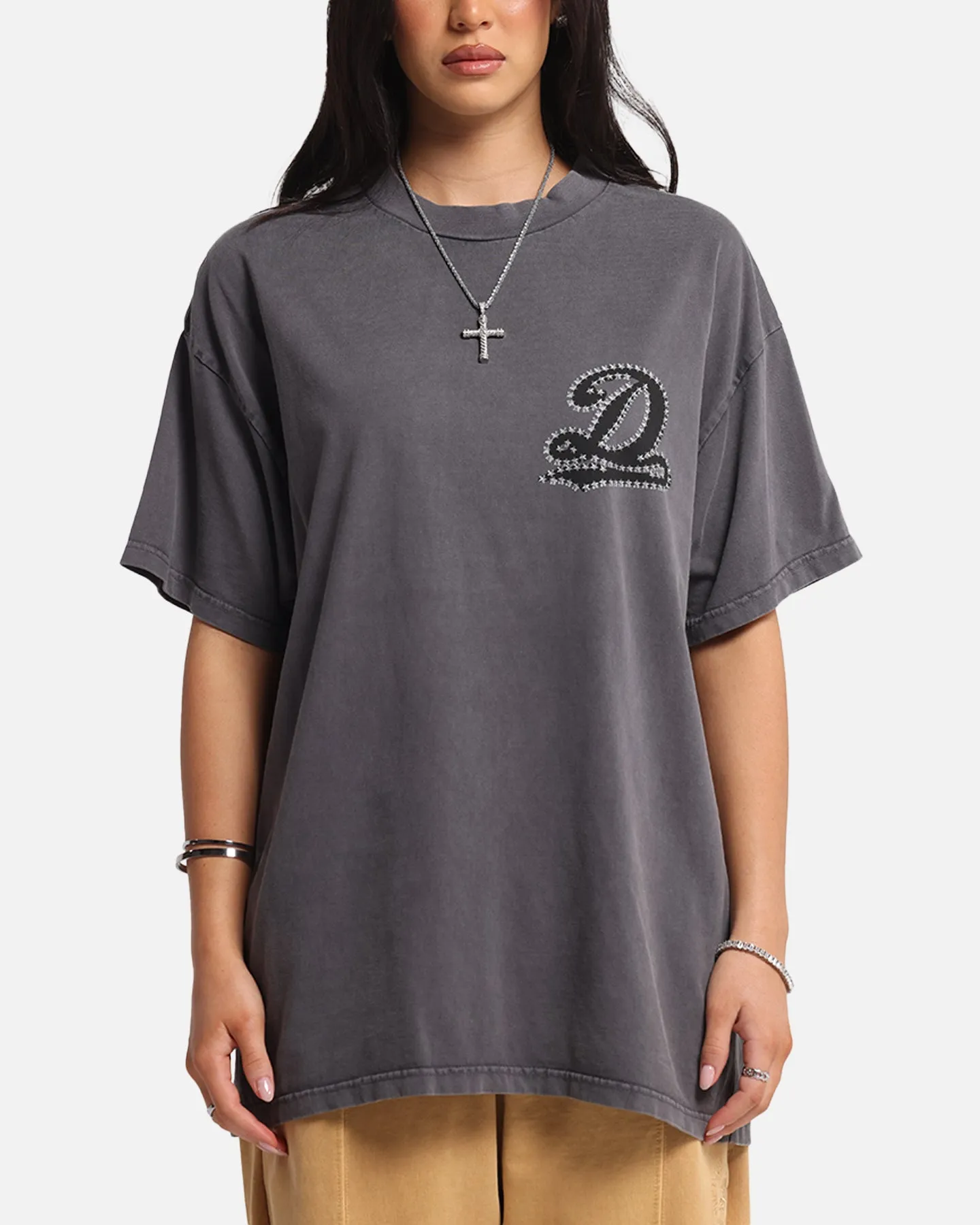 Dreamville Stars T-Shirt Vintage Grey sold by Culture Kings product image thumbnail 2