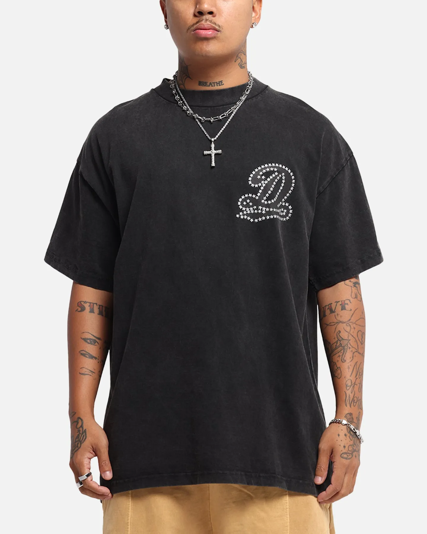 Dreamville Stars T-Shirt Black sold by Culture Kings product image thumbnail 2