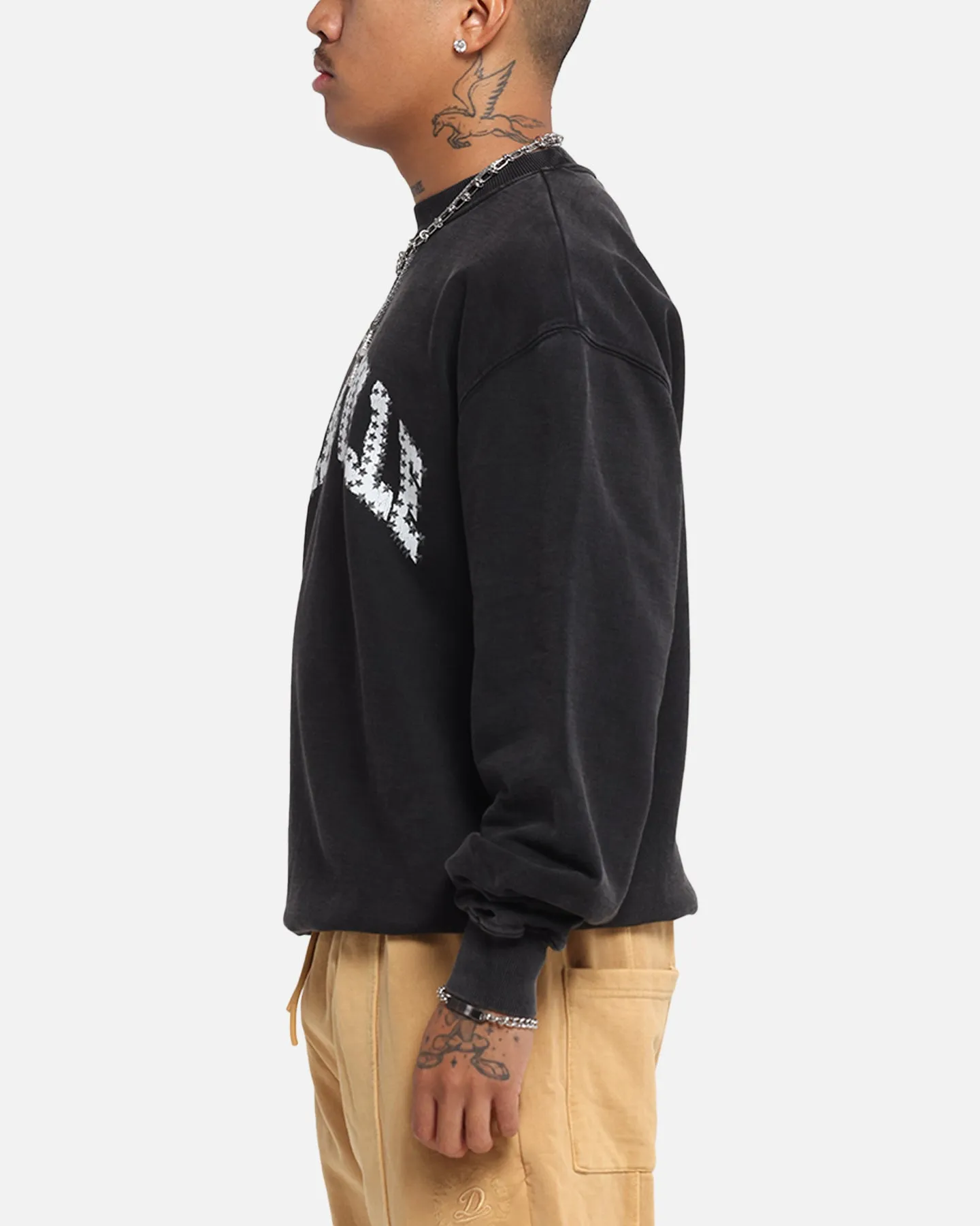 Dreamville Stars Crewneck Black sold by Culture Kings product image thumbnail 5