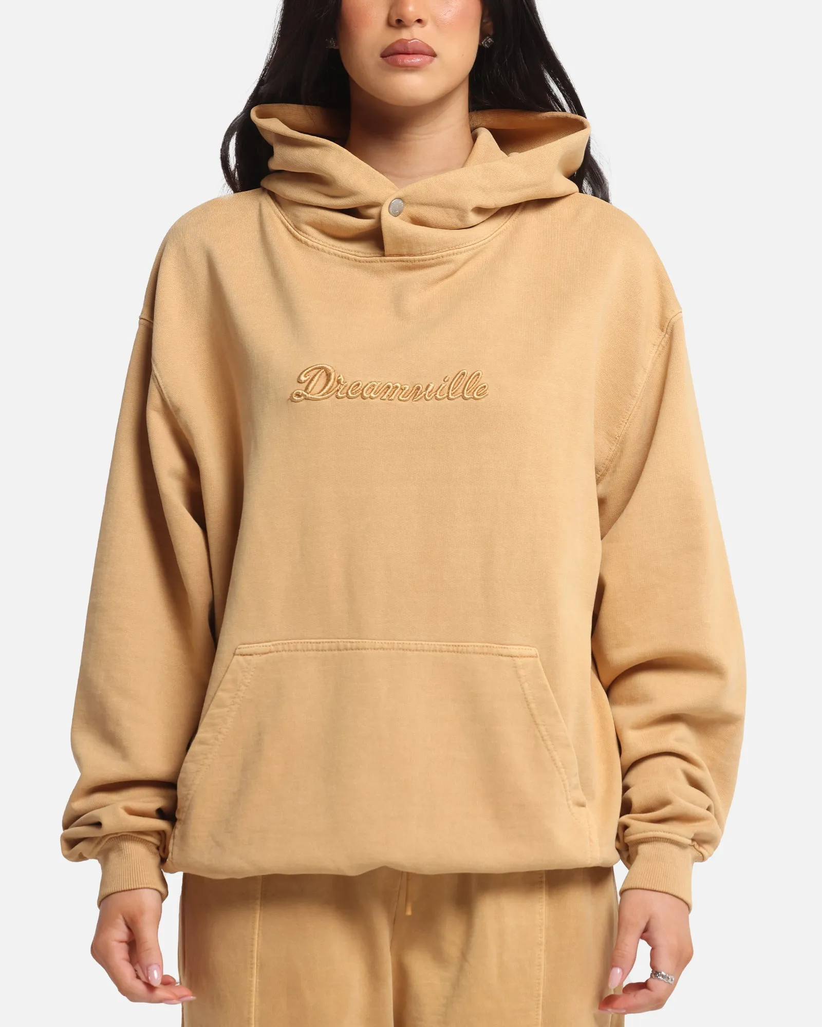 Dreamville Tonal Hoodie Sand Wash sold by Culture Kings