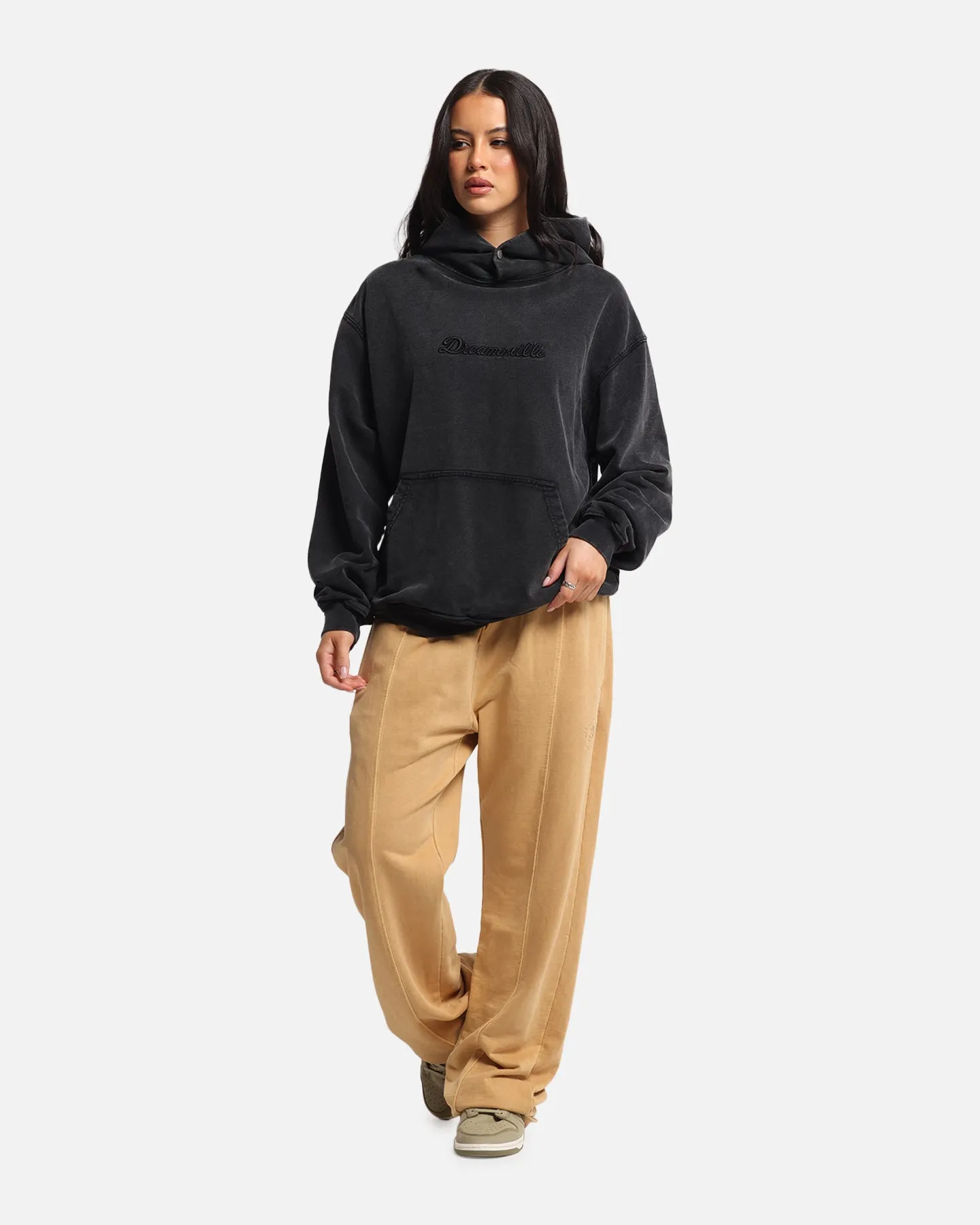 Dreamville Tonal Hoodie Black Wash sold by Culture Kings product image thumbnail 2