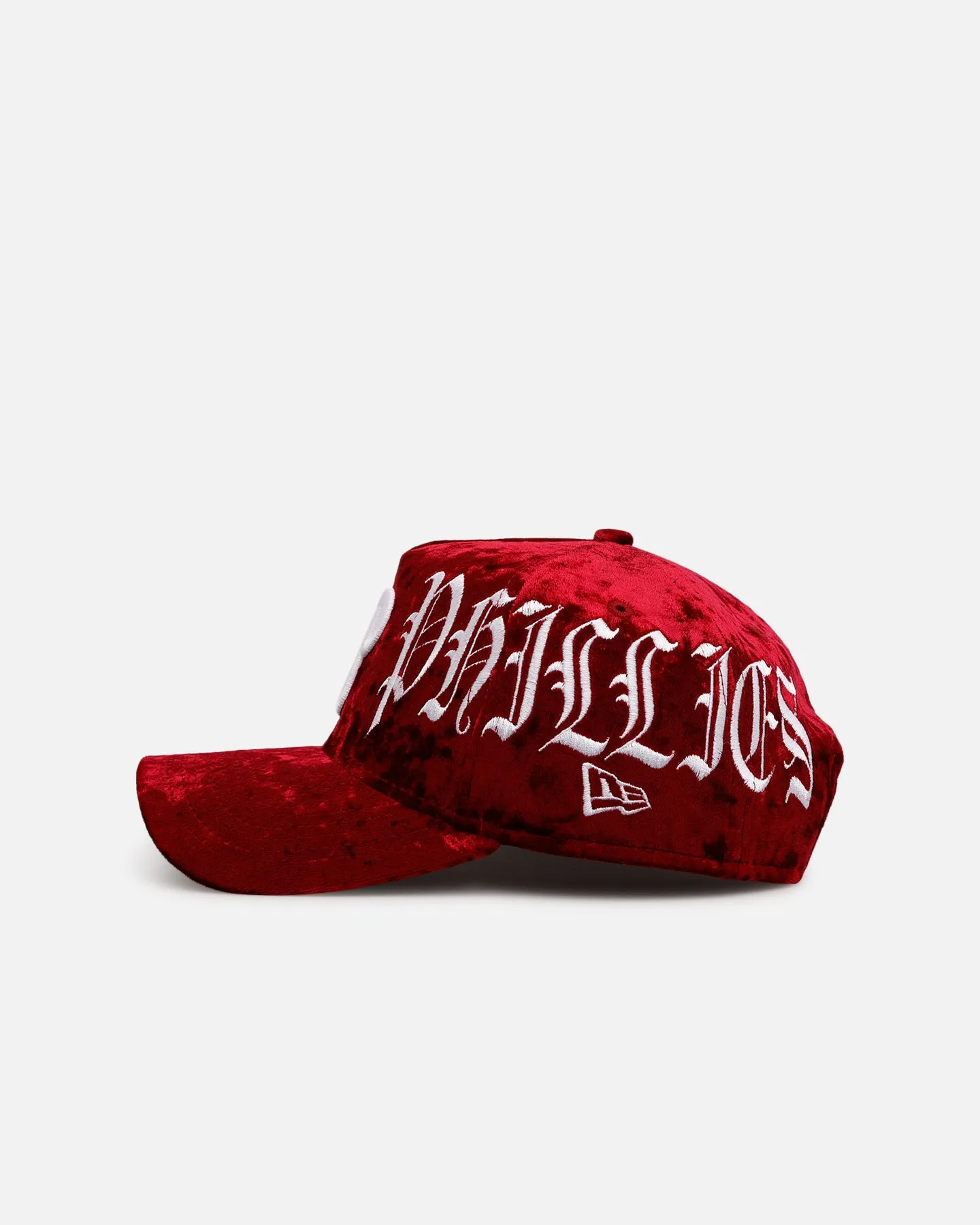 New Era Philadelphia Phillies 'Crushed Velvet Dreams' 9FORTY A-Frame Snapback Maroon sold by Culture Kings product image thumbnail 5