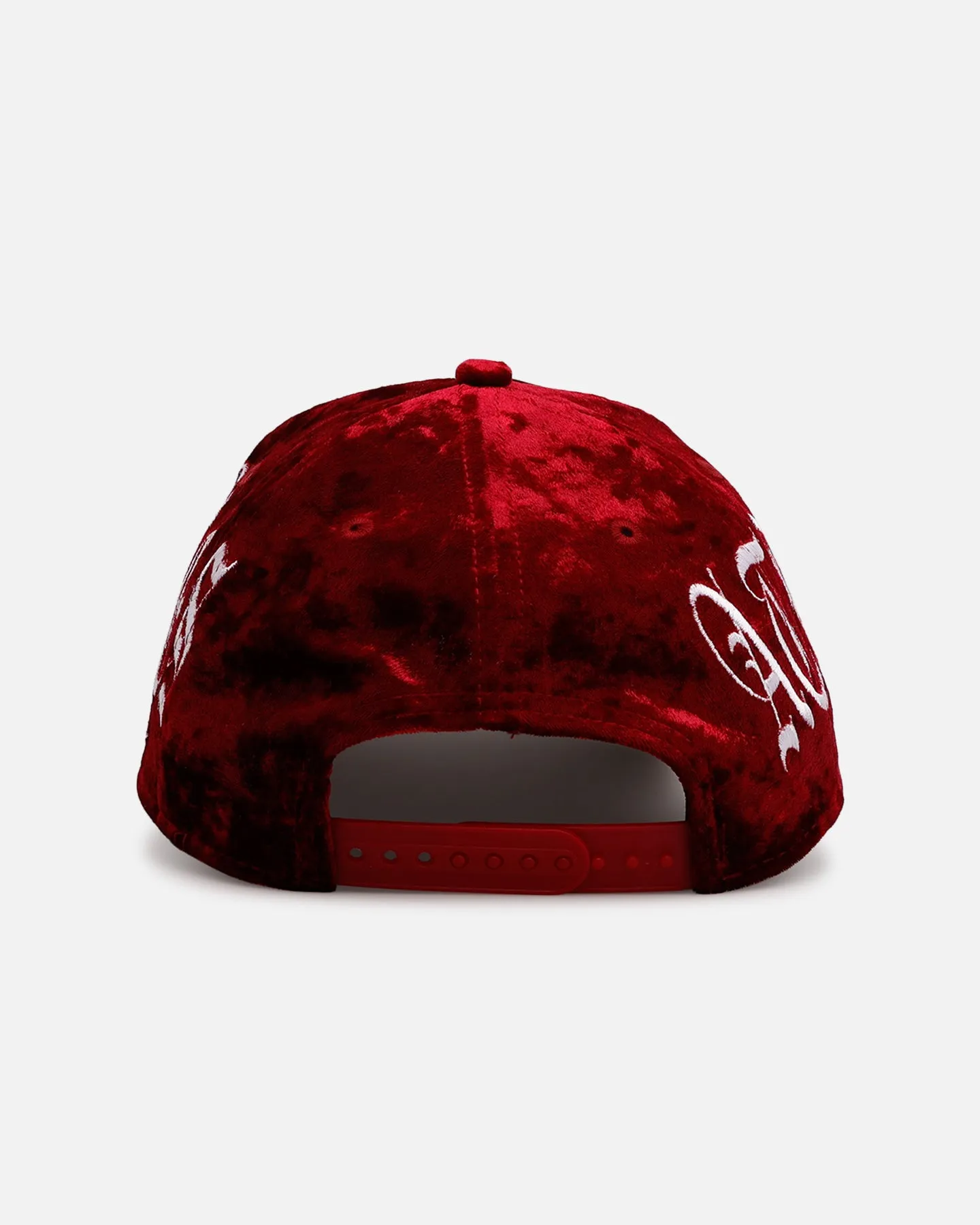 New Era Atlanta Braves 'Crushed Velvet Dreams' 9FORTY A-Frame Snapback Maroon sold by Culture Kings product image thumbnail 3