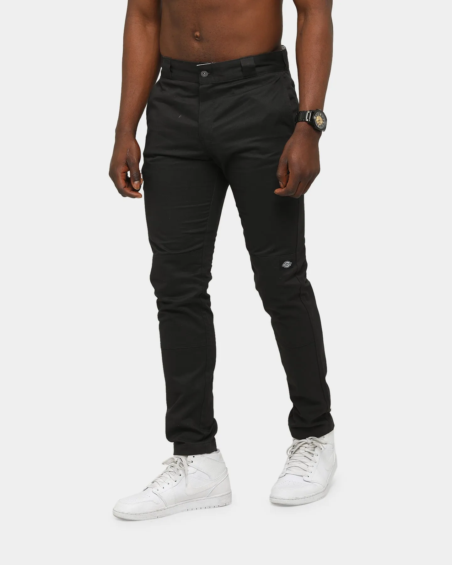 Dickies Skinny Straight Fit Double Knee Work Pant Black sold by Culture Kings