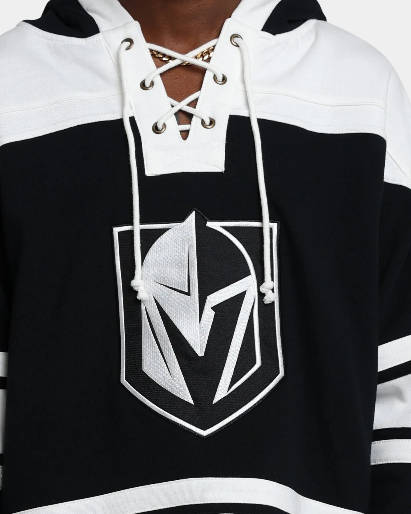 47 Brand Vegas Golden Knights Superior Lacer Hoodie Jet Black sold by Culture Kings product image thumbnail 3