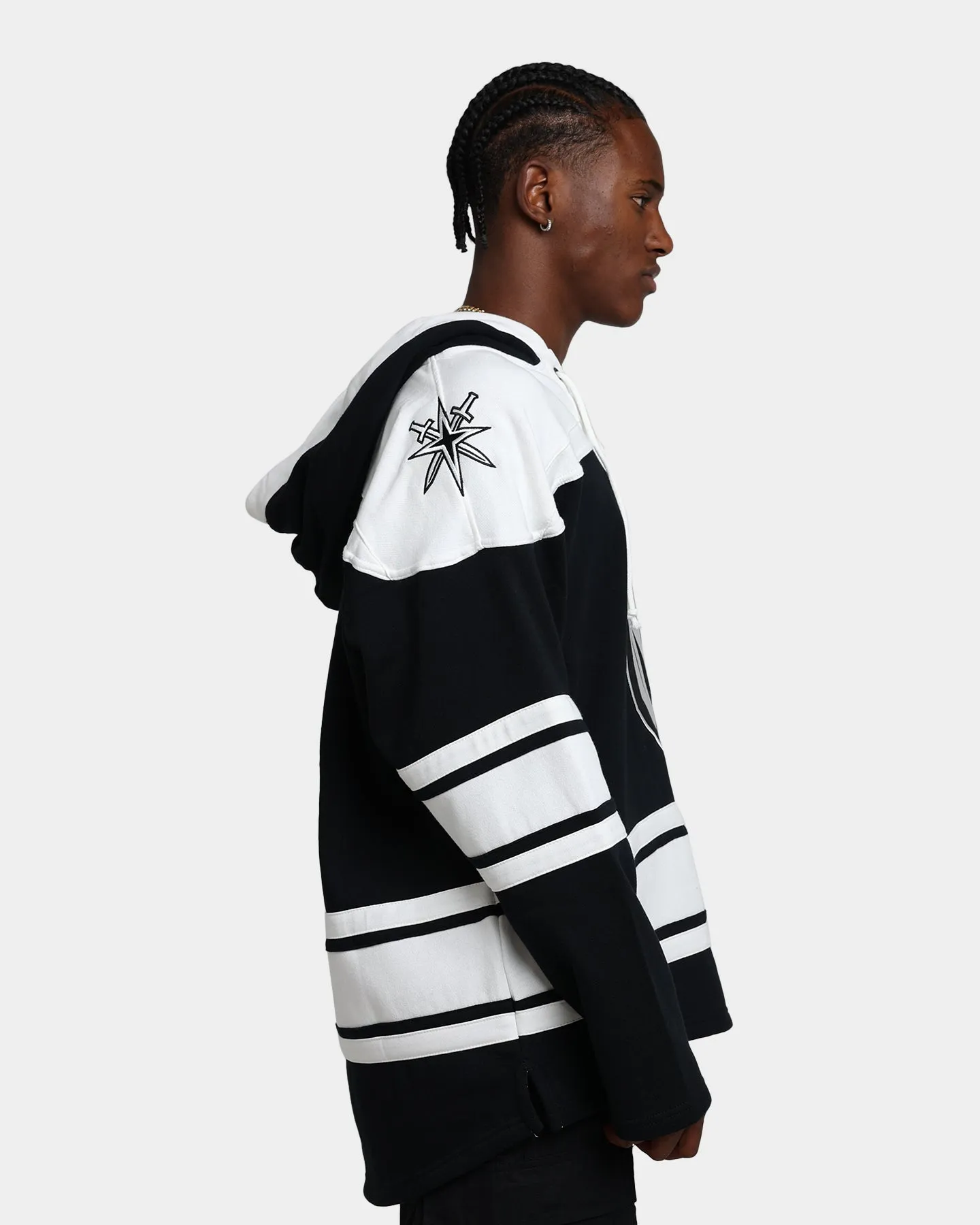 47 Brand Vegas Golden Knights Superior Lacer Hoodie Jet Black sold by Culture Kings product image thumbnail 5