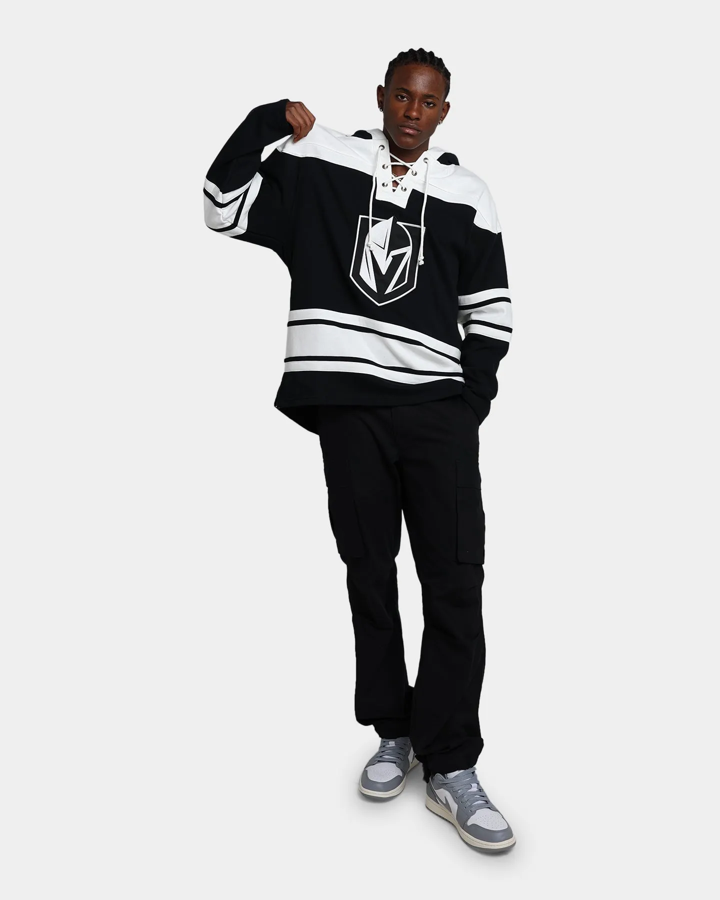 47 Brand Vegas Golden Knights Superior Lacer Hoodie Jet Black sold by Culture Kings product image thumbnail 2