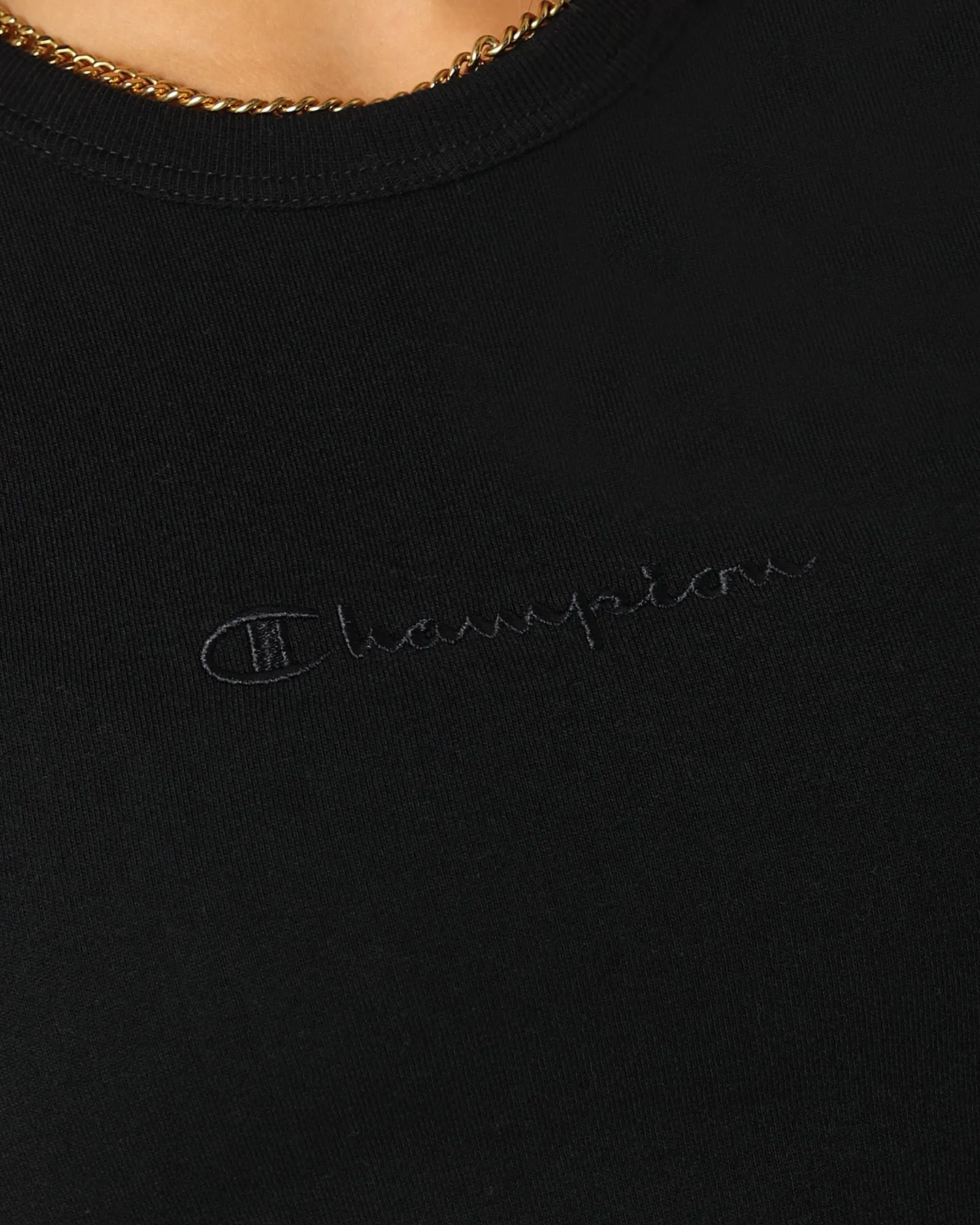 Champion Women's Heritage Nineties T-Shirt Black sold by Culture Kings product image thumbnail 3