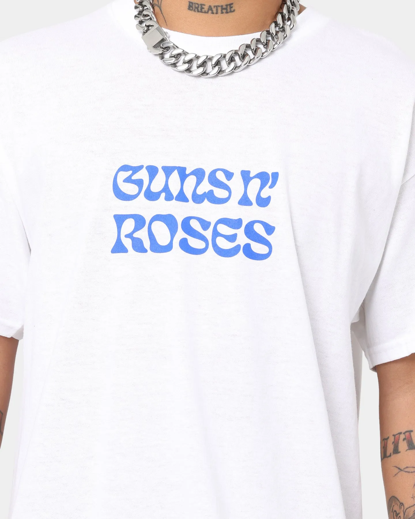 Guns n Roses Appetite Ticket T-Shirt White sold by Culture Kings product image thumbnail 4