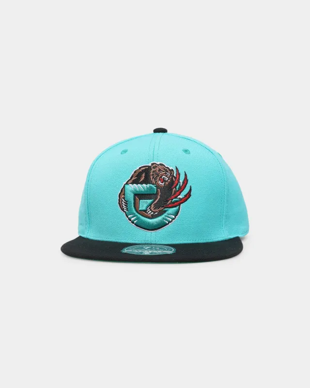 Mitchell & Ness Vancouver Grizzlies 'Team 2 Tone 2.0 Hardwood Classics' Fitted Teal made by Mitchell & Ness