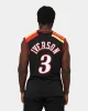 Mitchell & Ness Philadelphia 76ers Allen Iverson #3 '06 Road Swingman Jersey Black sold by Culture Kings