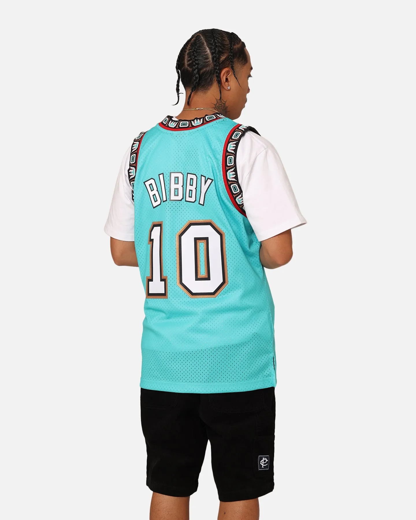 Mitchell & Ness Vancouver Grizzlies Mike Bibby '98-'99 #10 Swingman Jersey Teal sold by Culture Kings product image thumbnail 2