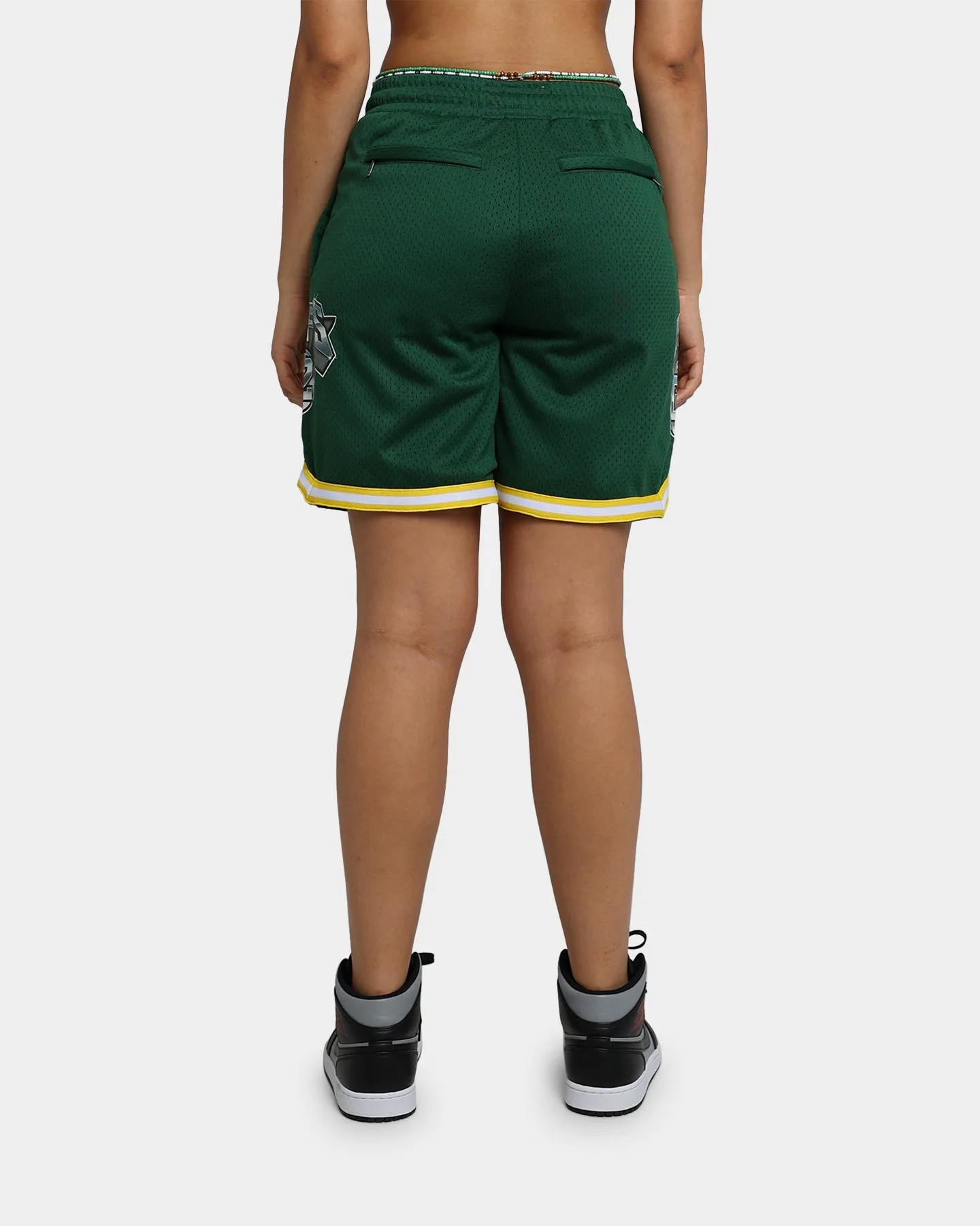 HUF Basketball Shorts Green sold by Culture Kings product image thumbnail 4