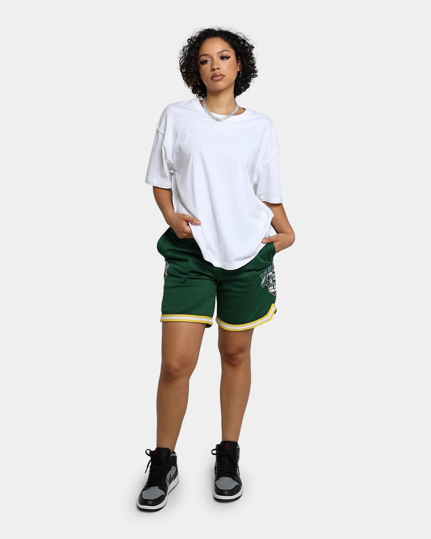 HUF Basketball Shorts Green sold by Culture Kings product image thumbnail 2