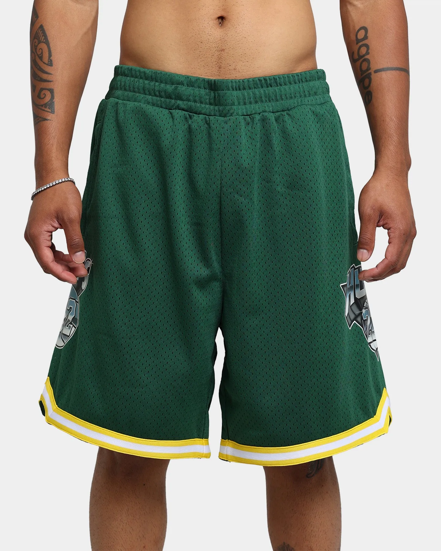 HUF Basketball Shorts Green sold by Culture Kings product image thumbnail 3