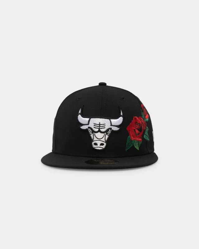 New Era Chicago Bulls 'Core Rose' 59FIFTY Fitted Black/Rose sold by Culture Kings