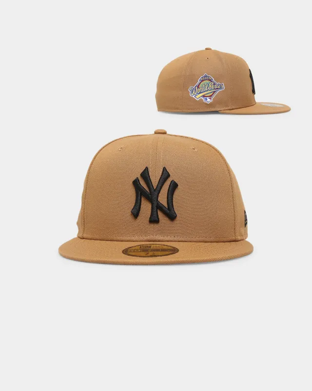 New Era New York Yankees 'Wheat Black World Series' 59FIFTY Fitted Wheat/Black sold by Culture Kings