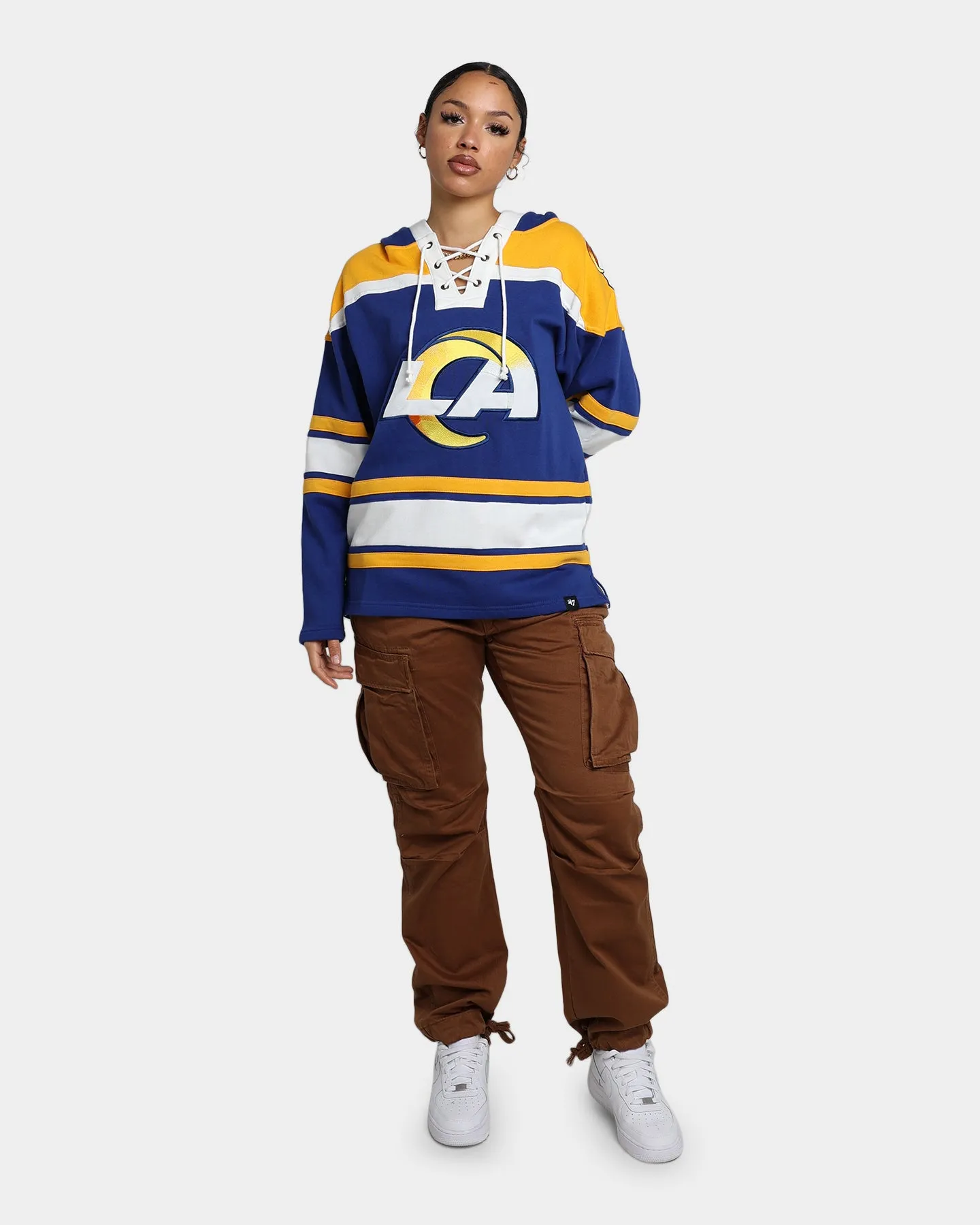 47 Brand Los Angeles Rams Superior Lacer Hoodie Royal sold by Culture Kings product image thumbnail 2