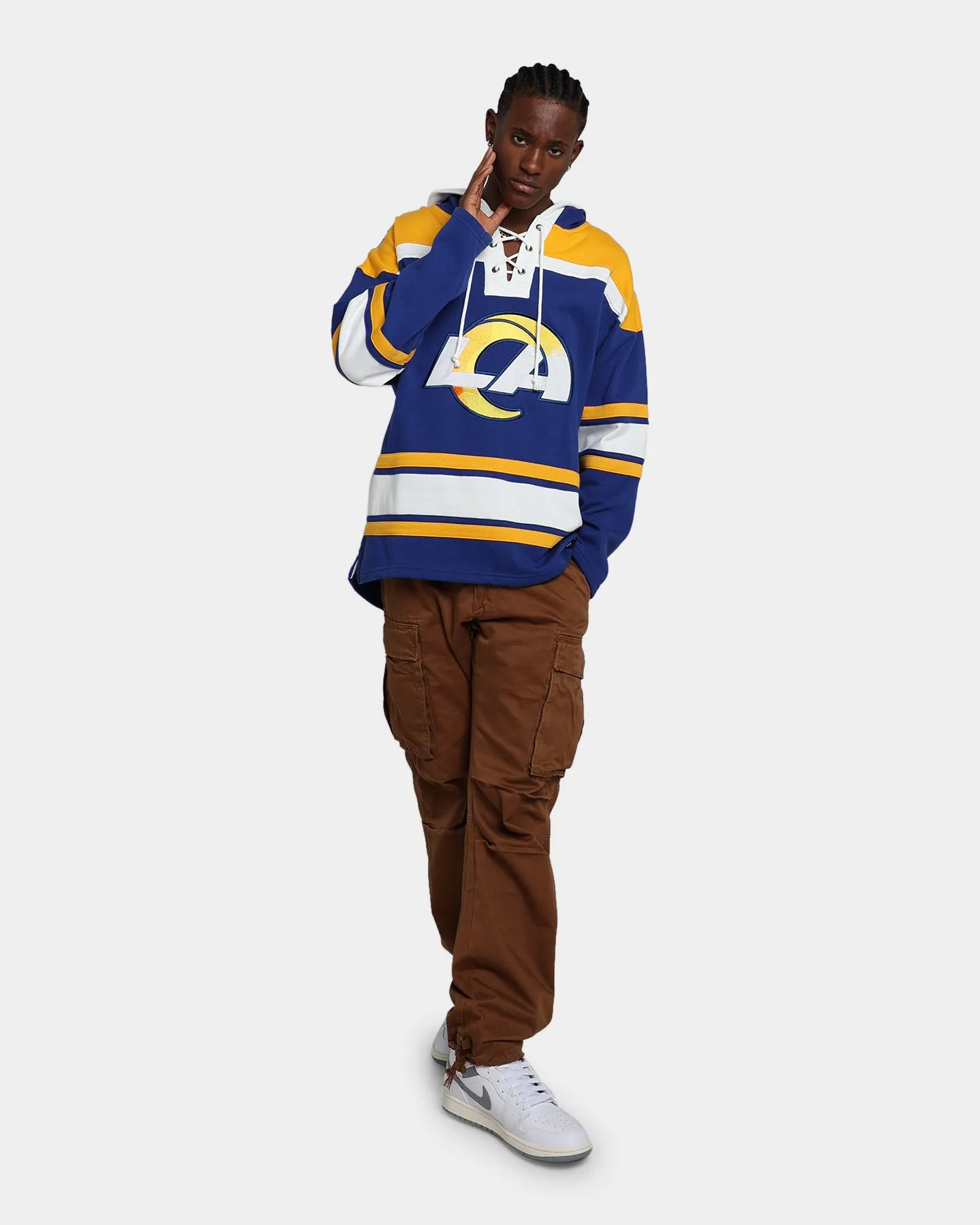 47 Brand Los Angeles Rams Superior Lacer Hoodie Royal sold by Culture Kings product image thumbnail 2