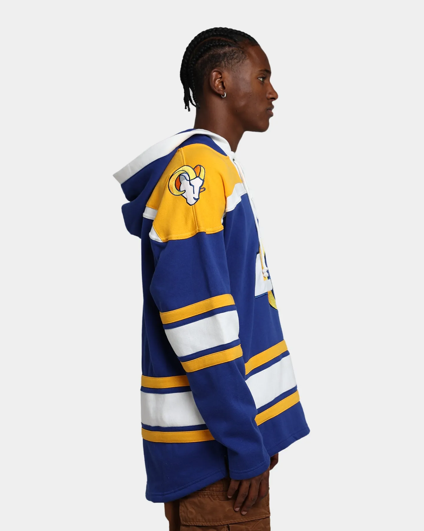 47 Brand Los Angeles Rams Superior Lacer Hoodie Royal sold by Culture Kings product image thumbnail 5