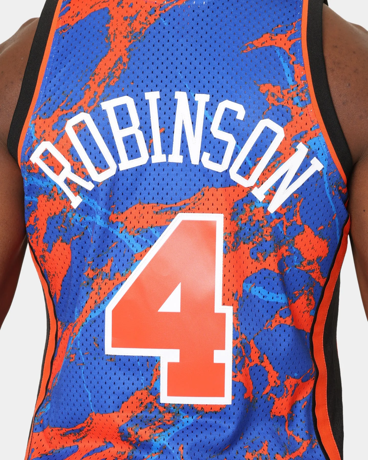 Mitchell & Ness New York Knicks Nate Robinson #4 '05-'06 Marble Swingman Jersey Blue sold by Culture Kings product image thumbnail 5