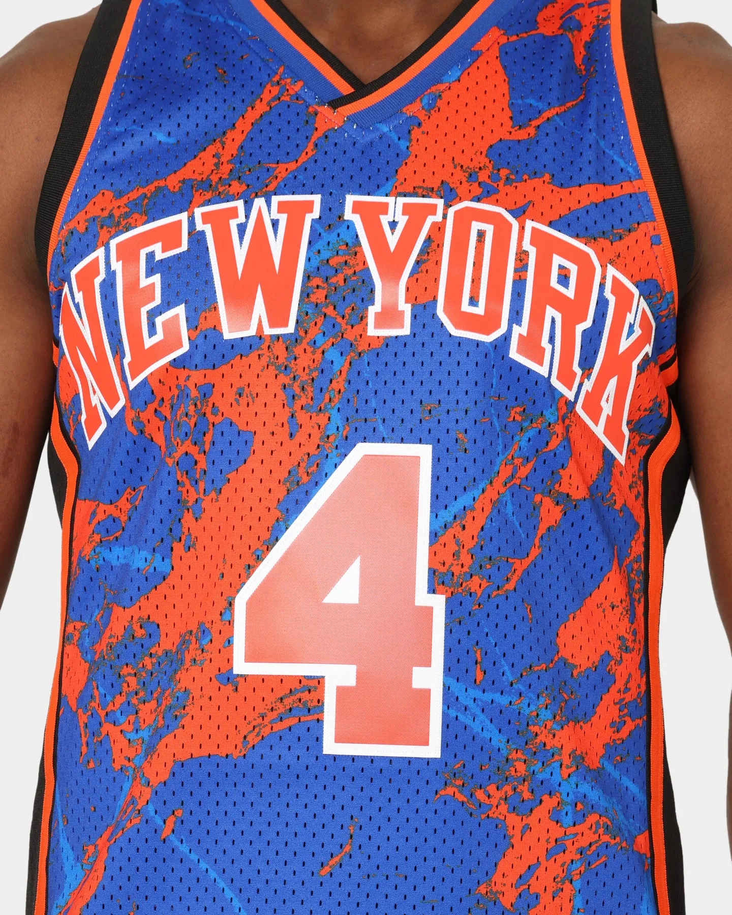 Mitchell & Ness New York Knicks Nate Robinson #4 '05-'06 Marble Swingman Jersey Blue sold by Culture Kings product image thumbnail 4
