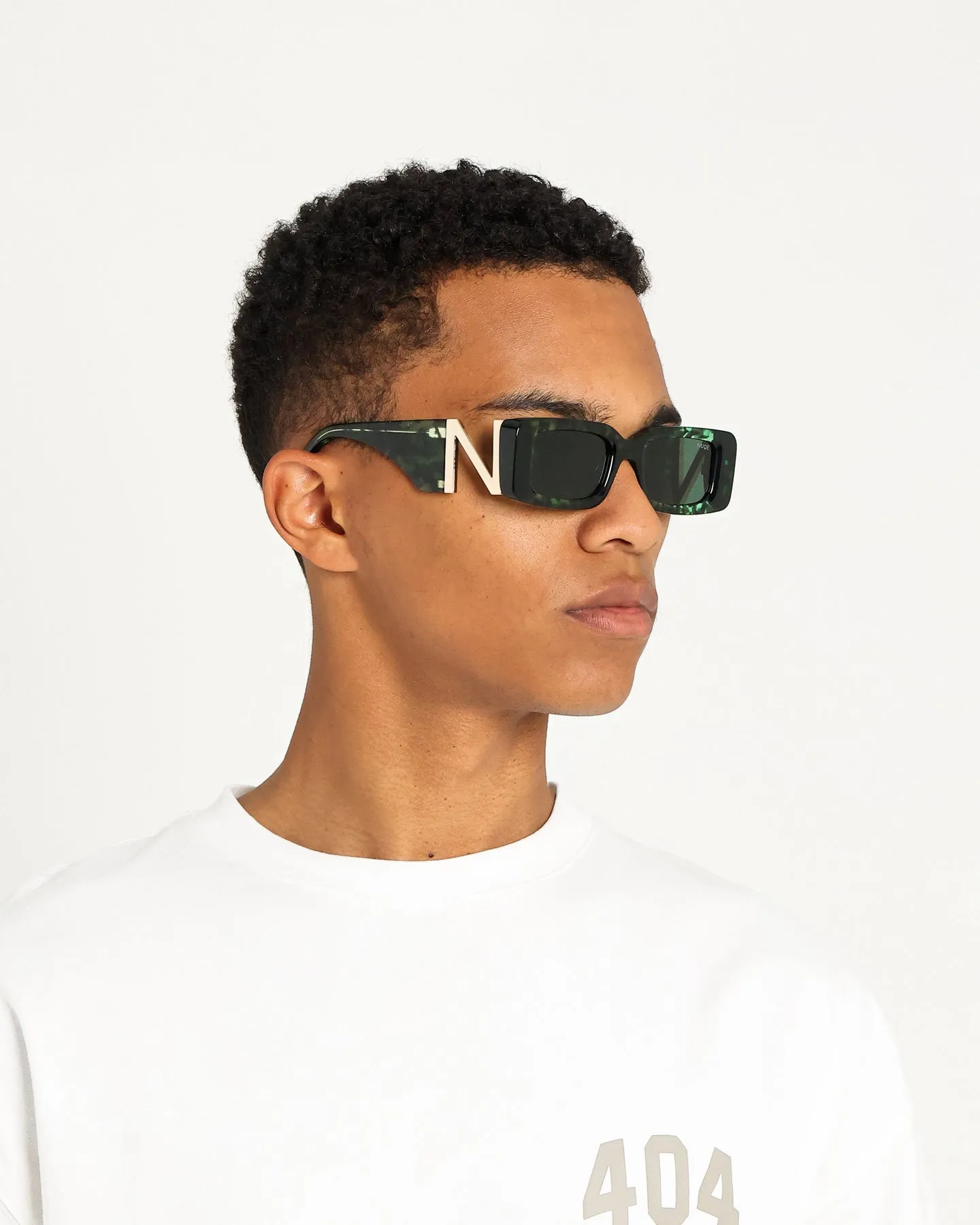 NUQE Elevare Sunglasses Green/Green sold by Culture Kings