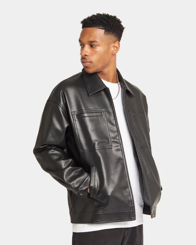 XXIII Oscar PU Leather Jacket Black sold by Culture Kings