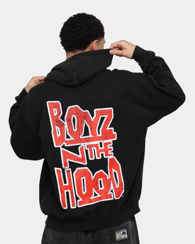 Goat Crew X Boyz N The Hood Logo Vintage Hoodie Black Wash sold by Culture Kings