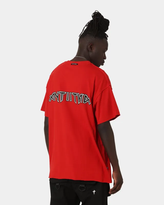The Anti Order Terminus T-Shirt Red/White sold by Culture Kings
