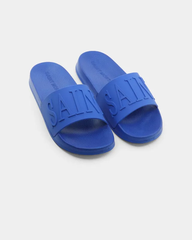 Saint Morta Alameda Pool Slide Cobalt Blue sold by Culture Kings