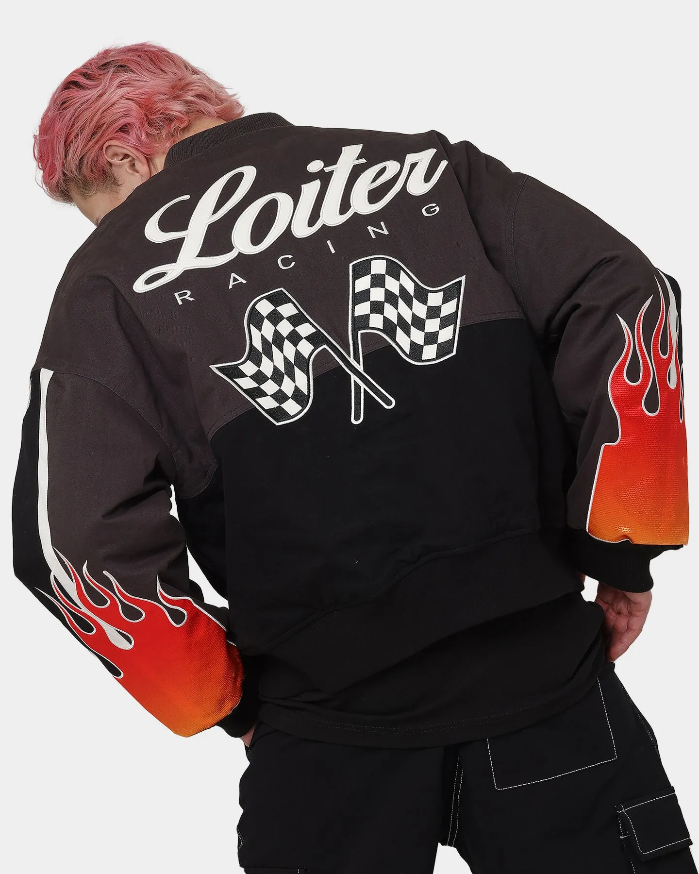 Loiter Daytona Motor Jacket Black sold by Culture Kings product image thumbnail 2
