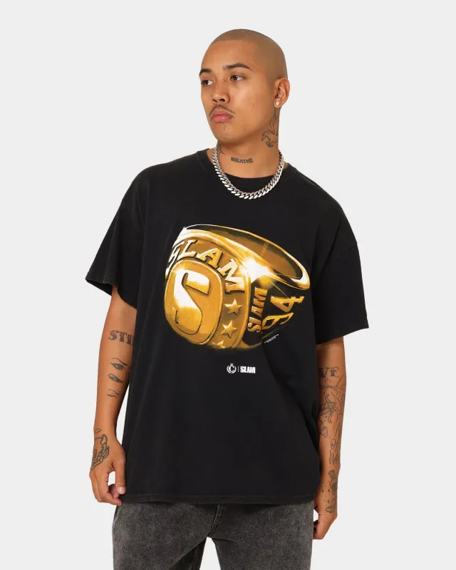 Culture Kings X Slam NFS T-Shirt Black Wash sold by Culture Kings