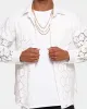 XXIII Cedric Lace Button Up Shirt White sold by Culture Kings