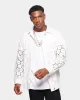 XXIII Cedric Lace Button Up Shirt White sold by Culture Kings