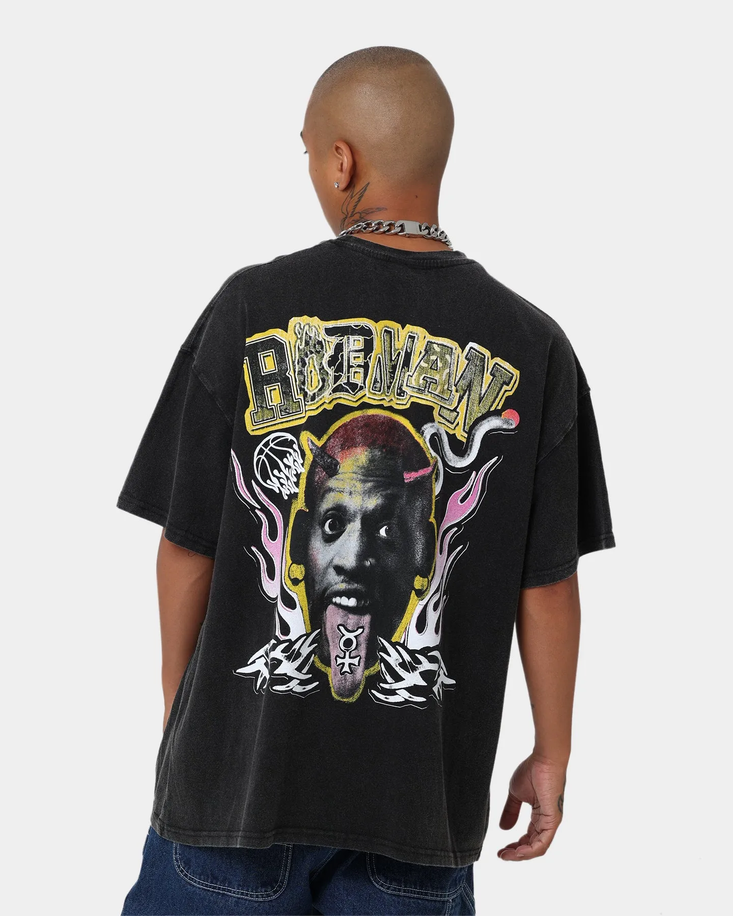 Rodman Brand Zine Vintage T-Shirt Vintage Black sold by Culture Kings product image thumbnail 2