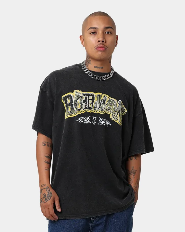 Rodman Brand Zine Vintage T-Shirt Vintage Black made by Culture Kings