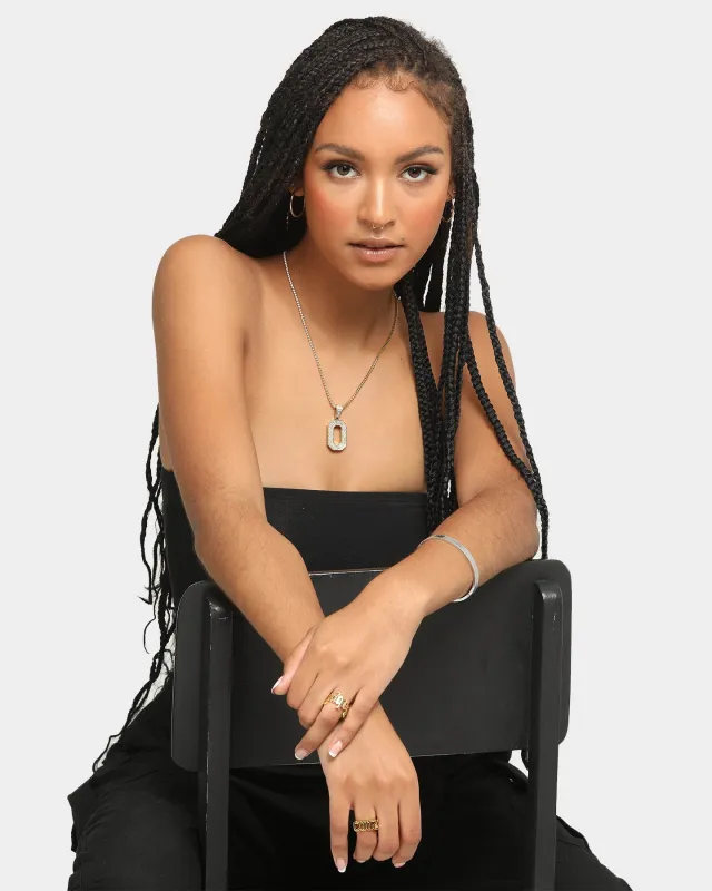 Saint Morta Men's Iced College Pendant Iced Gold sold by Culture Kings