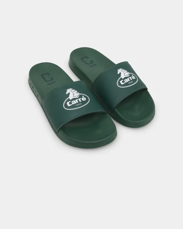 Carré Gasoline Slides Green sold by Culture Kings